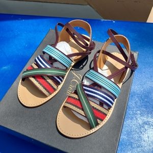Band of outsiders leather sandals 7 New